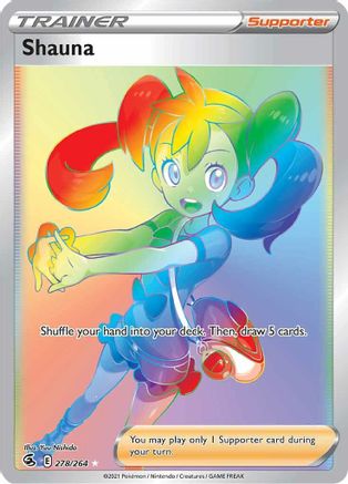 Shauna (Secret) (278) [SWSH08: Fusion Strike] Holofoil - Deck Out Gaming