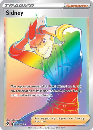 Sidney (Secret) (279) [SWSH08: Fusion Strike] Holofoil - Deck Out Gaming