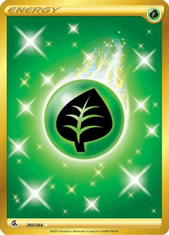 Grass Energy (Secret) (283) [SWSH08: Fusion Strike] Holofoil - Deck Out Gaming