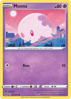Munna (121) [SWSH08: Fusion Strike] - Deck Out Gaming