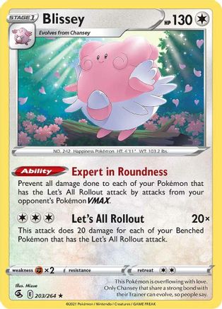 Blissey (203) [SWSH08: Fusion Strike] - Deck Out Gaming