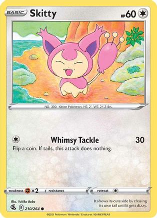 Skitty (210) [SWSH08: Fusion Strike] - Deck Out Gaming