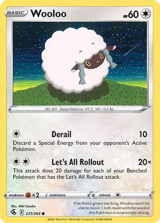 Wooloo (221) (221) [SWSH08: Fusion Strike] - Deck Out Gaming