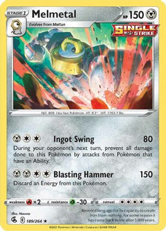 Melmetal (189) [SWSH08: Fusion Strike] Reverse Holofoil - Deck Out Gaming