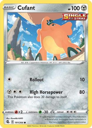 Cufant (191) [SWSH08: Fusion Strike] - Deck Out Gaming