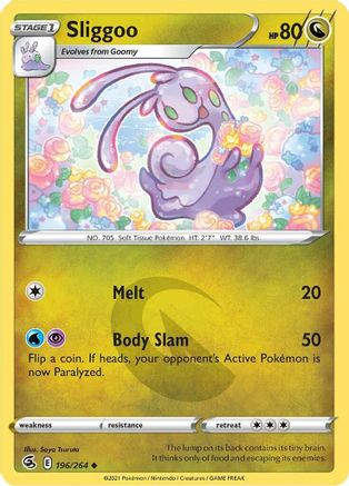 Sliggoo (196) [SWSH08: Fusion Strike] - Deck Out Gaming