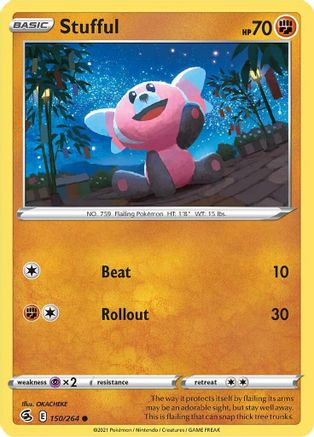 Stufful (150) [SWSH08: Fusion Strike] - Deck Out Gaming