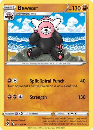 Bewear (151) [SWSH08: Fusion Strike] - Deck Out Gaming