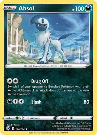Absol (164) [SWSH08: Fusion Strike] - Deck Out Gaming