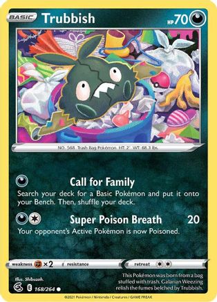 Trubbish (168) [SWSH08: Fusion Strike] - Deck Out Gaming