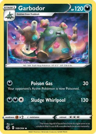 Garbodor (169) [SWSH08: Fusion Strike] - Deck Out Gaming