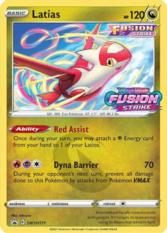 Latias - SWSH171 (Prerelease) (SWSH171) [SWSH: Sword & Shield Promo Cards] Holofoil - Deck Out Gaming
