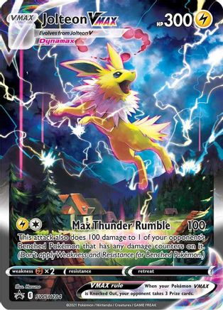 Jolteon VMAX - SWSH184 (SWSH184) [SWSH: Sword & Shield Promo Cards] Holofoil - Deck Out Gaming