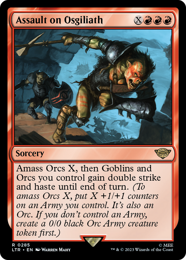 Assault on Osgiliath (285) [The Lord of the Rings: Tales of Middle-earth] - Deck Out Gaming