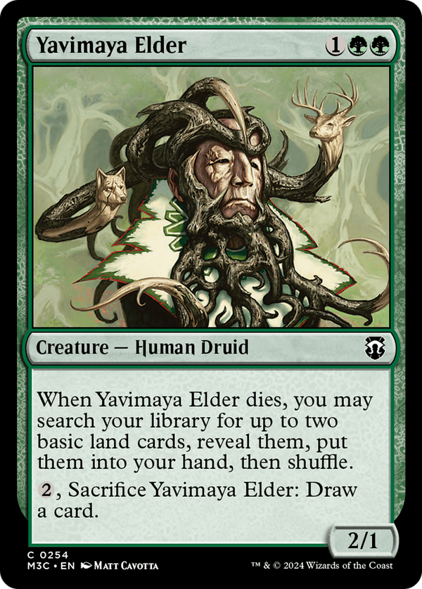 Yavimaya Elder (254) [Modern Horizons 3 Commander] - Deck Out Gaming