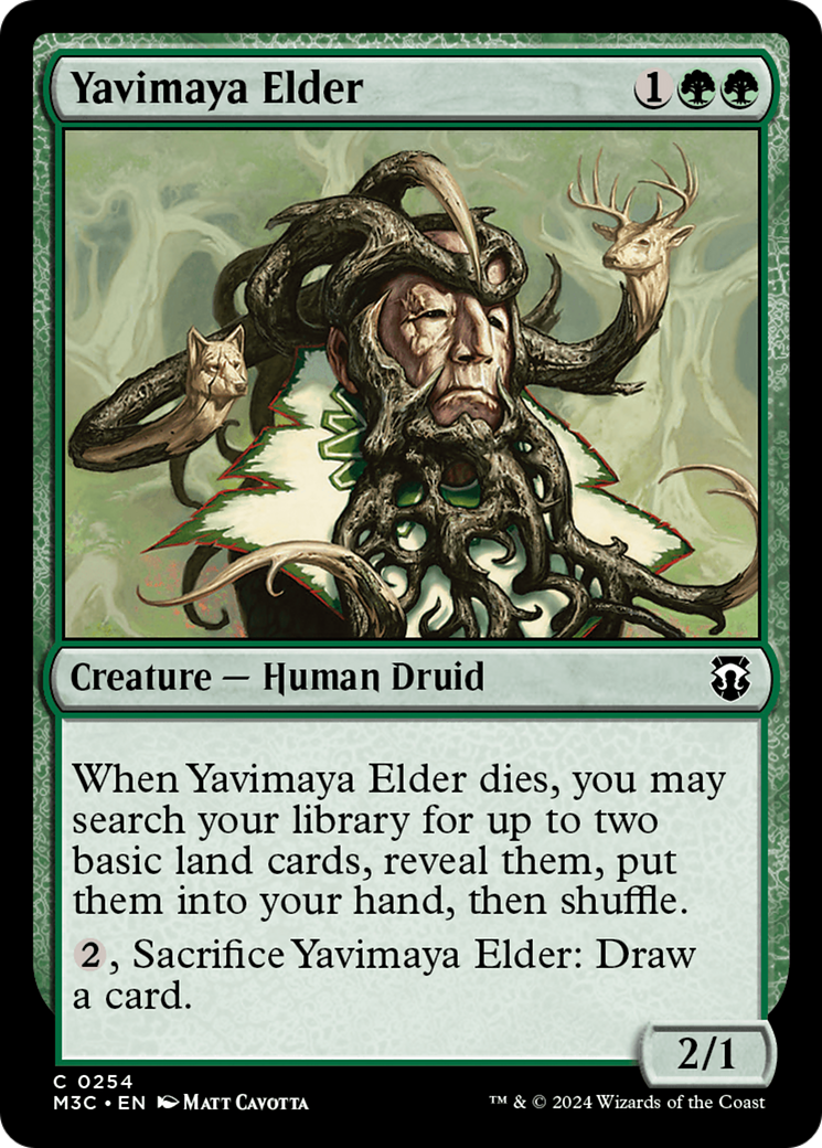 Yavimaya Elder (254) [Modern Horizons 3 Commander] - Deck Out Gaming