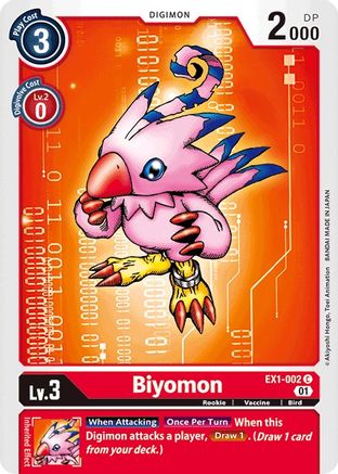 Biyomon (EX1-002) [Classic Collection] - Deck Out Gaming