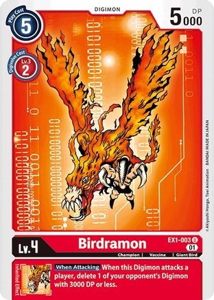 Birdramon (EX1-003) [Classic Collection] - Deck Out Gaming
