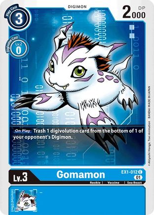 Gomamon (EX1-012) [Classic Collection] - Deck Out Gaming