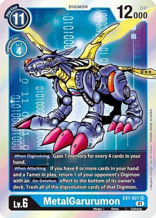 MetalGarurumon (EX1-021) [Classic Collection] Foil - Deck Out Gaming