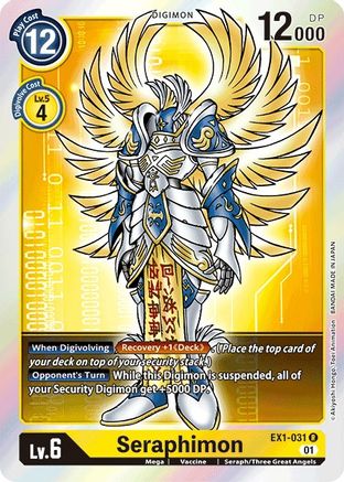 Seraphimon (EX1-031) [Classic Collection] Foil - Deck Out Gaming