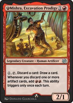 A-Mishra, Excavation Prodigy (A-140) [The Brothers' War] - Deck Out Gaming