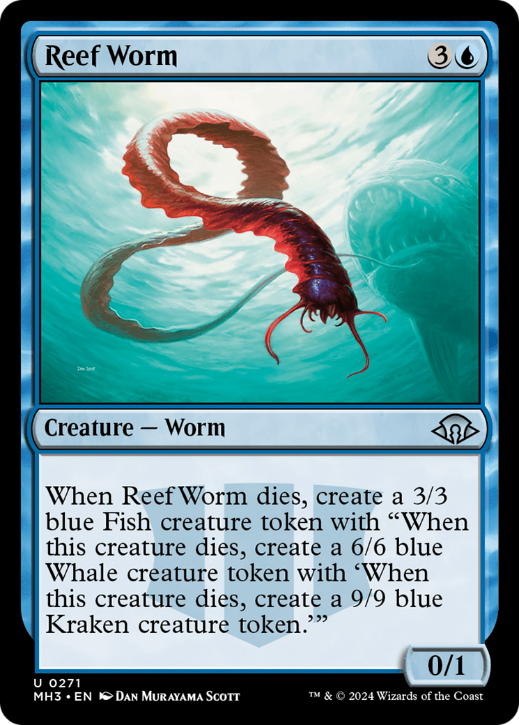 Reef Worm (271) [Modern Horizons 3] foil - Deck Out Gaming
