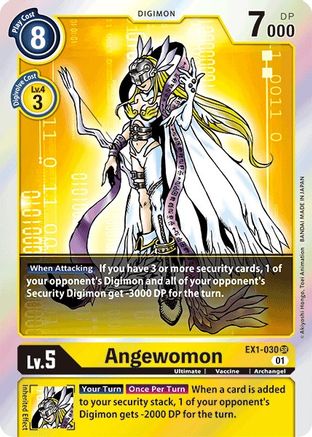 Angewomon (EX1-030) [Classic Collection] Foil - Deck Out Gaming