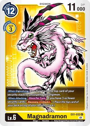 Magnadramon (EX1-032) [Classic Collection] - Deck Out Gaming