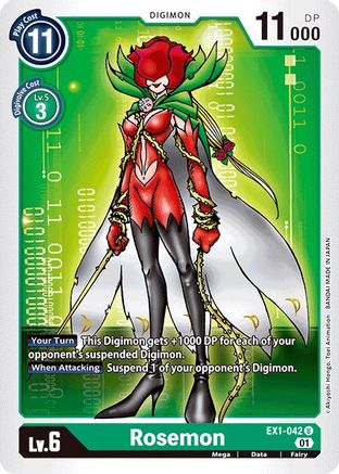 Rosemon (EX1-042) [Classic Collection] - Deck Out Gaming