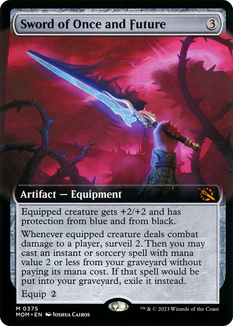 Sword of Once and Future (Extended Art) (375) [March of the Machine] foil - Deck Out Gaming