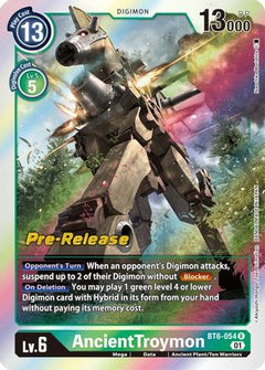 AncientTroymon (BT6-054) [Double Diamond Pre-Release Cards] Foil - Deck Out Gaming