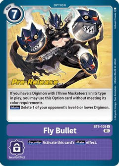 Fly Bullet (BT6-109) [Double Diamond Pre-Release Cards] Foil - Deck Out Gaming
