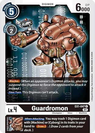 Guardromon (EX1-047) [Classic Collection] - Deck Out Gaming