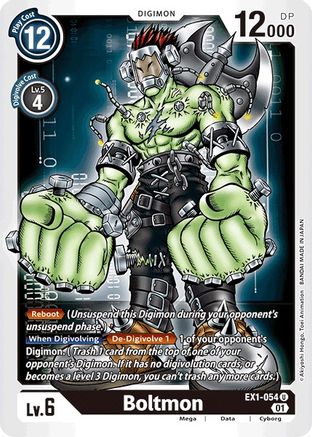 Boltmon (EX1-054) [Classic Collection] - Deck Out Gaming