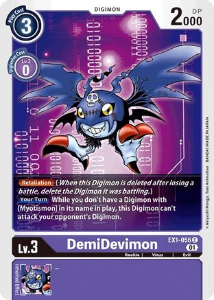 DemiDevimon (EX1-056) [Classic Collection] - Deck Out Gaming