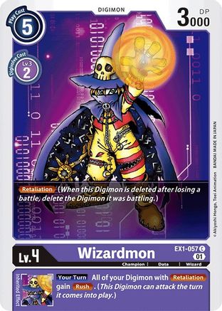 Wizardmon (EX1-057) [Classic Collection] - Deck Out Gaming