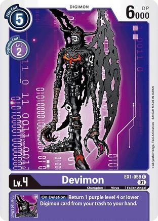 Devimon (EX1-058) [Classic Collection] - Deck Out Gaming