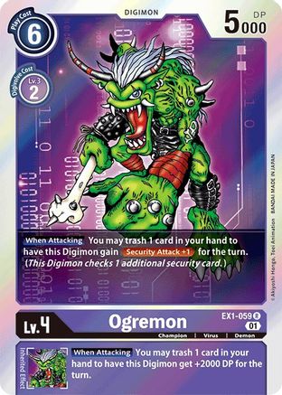 Ogremon (EX1-059) [Classic Collection] Foil - Deck Out Gaming