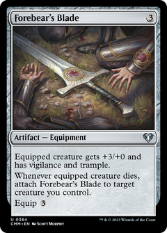 Forebear's Blade (384) [Commander Masters] - Deck Out Gaming