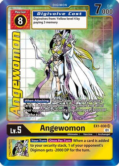 Angewomon (Alternate Art) (EX1-030) [Classic Collection] Foil - Deck Out Gaming