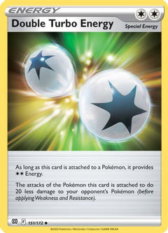 Double Turbo Energy (151) [SWSH09: Brilliant Stars] Reverse Holofoil - Deck Out Gaming