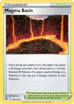 Magma Basin (144) [SWSH09: Brilliant Stars] Reverse Holofoil - Deck Out Gaming
