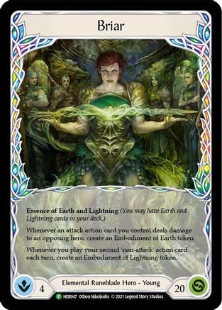 Briar - HER047 (HER047) [Flesh and Blood: Promo Cards] Cold Foil - Deck Out Gaming