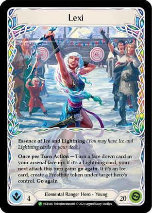 Lexi - HER046 (HER046) [Flesh and Blood: Promo Cards] Cold Foil - Deck Out Gaming