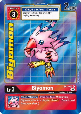 Biyomon (Alternate Art) (EX1-002) [Classic Collection] Foil - Deck Out Gaming