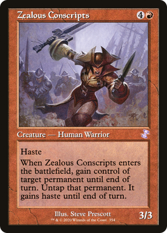 Zealous Conscripts (354) [Time Spiral Remastered] - Deck Out Gaming