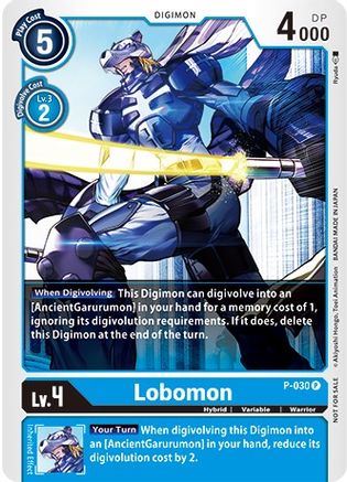 Lobomon - P-030 (P-030) [Revision Pack Cards] - Deck Out Gaming