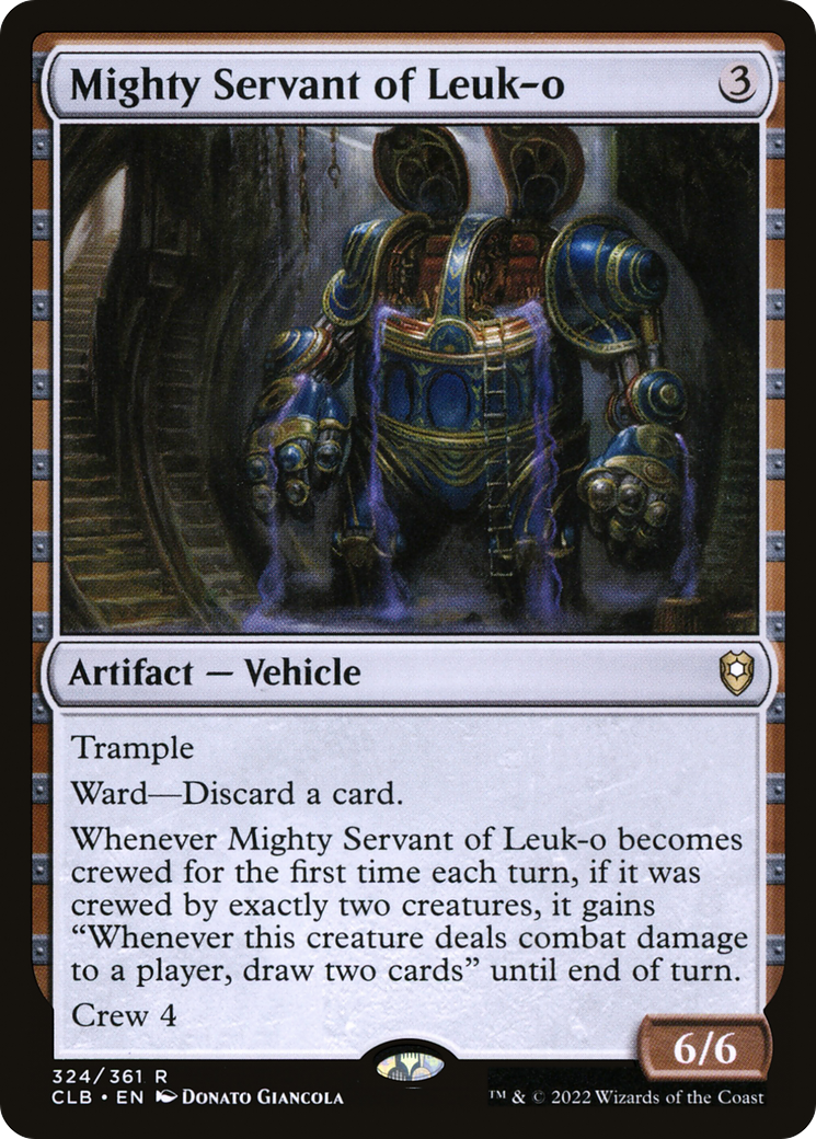 Mighty Servant of Leuk-o (324) [Commander Legends: Battle for Baldur's Gate] foil - Deck Out Gaming
