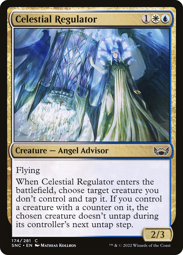 Celestial Regulator (174) [Streets of New Capenna] foil - Deck Out Gaming